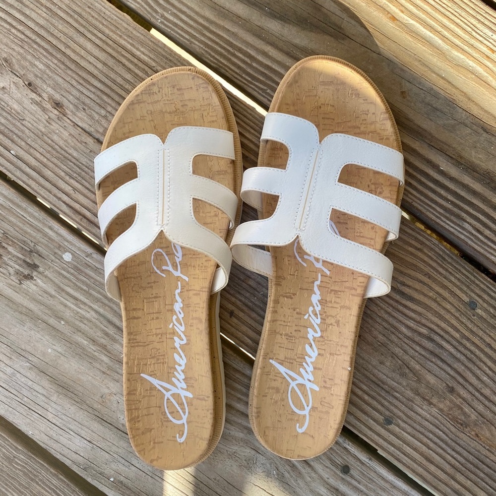 American Rag Danah Sandal White NEW 8.5